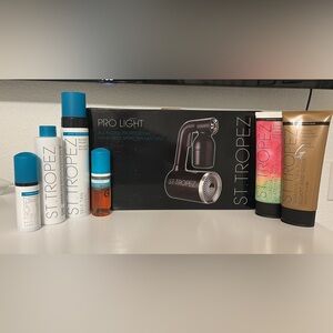 St.Tropez Pro Lite spray tan machine PLUS TANNING MOUSE, Glo, lotions and TENT!